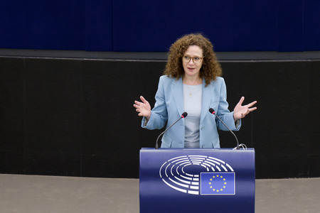 Plenartagung im EU-Parlament in Straßburg
