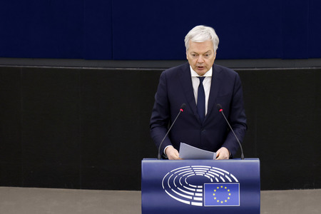 Plenartagung im EU-Parlament in Straßburg