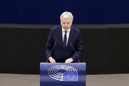 Plenartagung im EU-Parlament in Straßburg