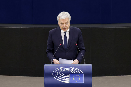 Plenartagung im EU-Parlament in Straßburg