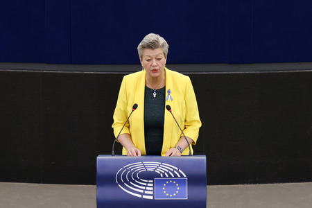 Plenartagung im EU-Parlament in Straßburg