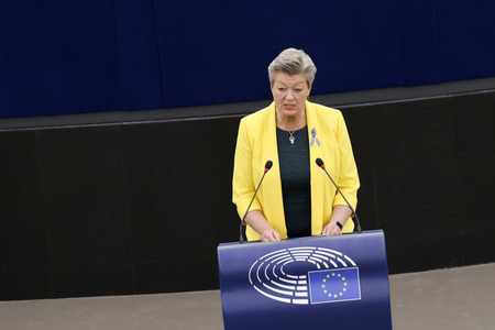 Plenartagung im EU-Parlament in Straßburg