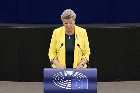 Plenartagung im EU-Parlament in Straßburg