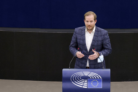 Plenartagung im EU-Parlament in Straßburg