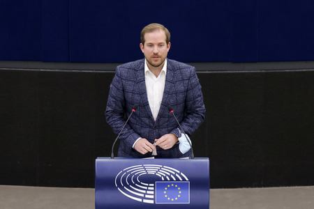 Plenartagung im EU-Parlament in Straßburg