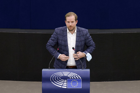 Plenartagung im EU-Parlament in Straßburg