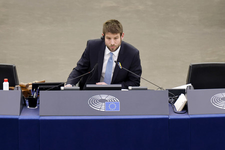 Plenartagung im EU-Parlament in Straßburg