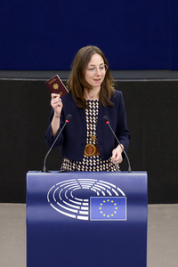 Plenartagung im EU-Parlament in Straßburg