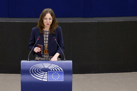 Plenartagung im EU-Parlament in Straßburg