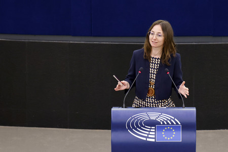 Plenartagung im EU-Parlament in Straßburg