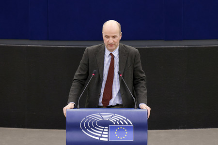 Plenartagung im EU-Parlament in Straßburg