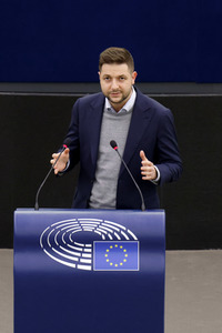 Plenartagung im EU-Parlament in Straßburg