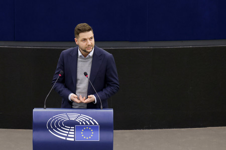 Plenartagung im EU-Parlament in Straßburg