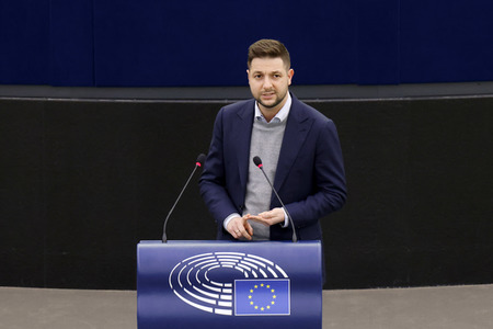 Plenartagung im EU-Parlament in Straßburg