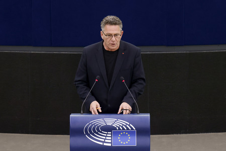 Plenartagung im EU-Parlament in Straßburg