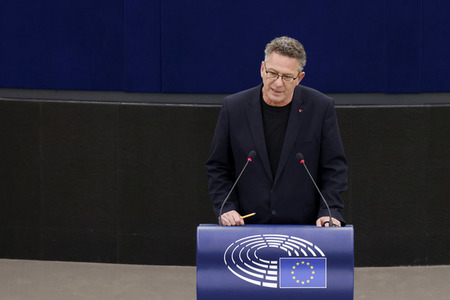 Plenartagung im EU-Parlament in Straßburg