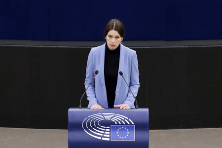 Plenartagung im EU-Parlament in Straßburg