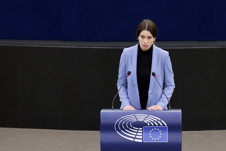 Plenartagung im EU-Parlament in Straßburg