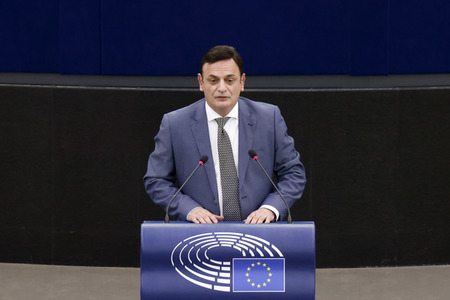 Plenartagung im EU-Parlament in Straßburg