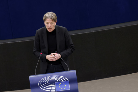 Plenartagung im EU-Parlament in Straßburg