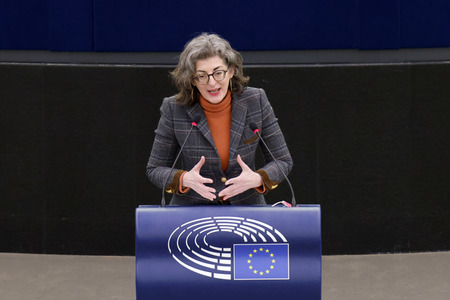 Plenartagung im EU-Parlament in Straßburg