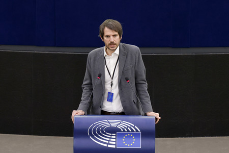 Plenartagung im EU-Parlament in Straßburg