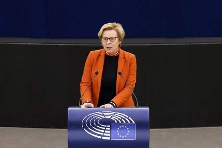 Plenartagung im EU-Parlament in Straßburg