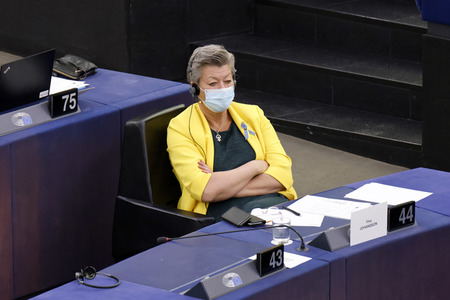 Plenartagung im EU-Parlament in Straßburg