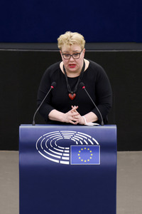 Plenartagung im EU-Parlament in Straßburg