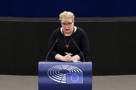 Plenartagung im EU-Parlament in Straßburg