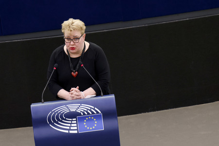 Plenartagung im EU-Parlament in Straßburg