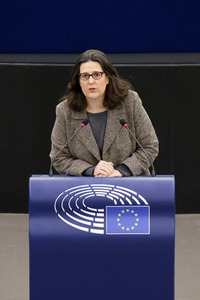 Plenartagung im EU-Parlament in Straßburg