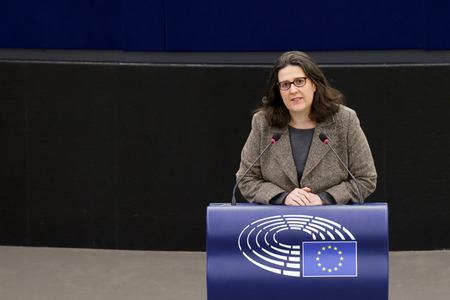 Plenartagung im EU-Parlament in Straßburg