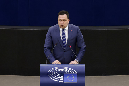 Plenartagung im EU-Parlament in Straßburg