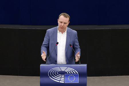 Plenartagung im EU-Parlament in Straßburg