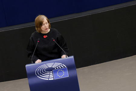 Plenartagung im EU-Parlament in Straßburg