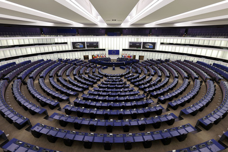 Plenartagung im EU-Parlament in Straßburg