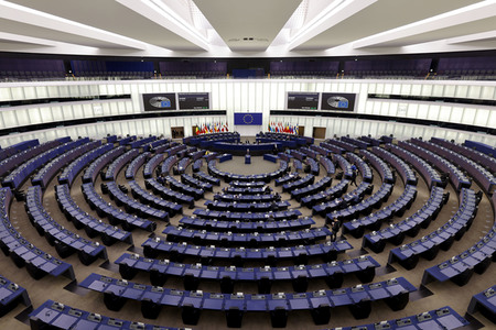 Plenartagung im EU-Parlament in Straßburg