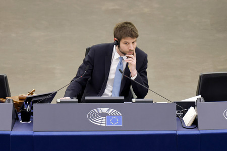 Plenartagung im EU-Parlament in Straßburg