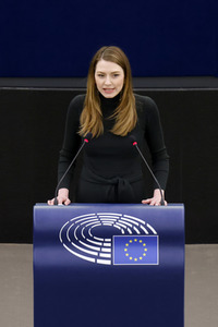 Plenartagung im EU-Parlament in Straßburg