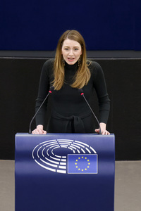 Plenartagung im EU-Parlament in Straßburg
