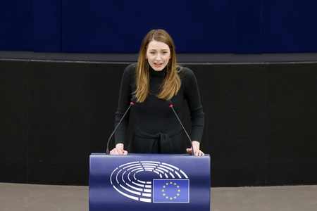 Plenartagung im EU-Parlament in Straßburg