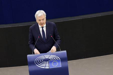 Plenartagung im EU-Parlament in Straßburg