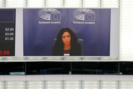 Plenartagung im EU-Parlament in Straßburg