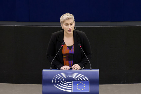 Plenartagung im EU-Parlament in Straßburg