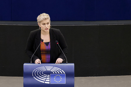 Plenartagung im EU-Parlament in Straßburg