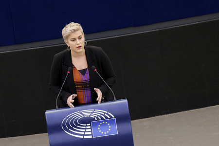 Plenartagung im EU-Parlament in Straßburg