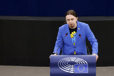 Plenartagung im EU-Parlament in Straßburg