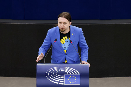 Plenartagung im EU-Parlament in Straßburg