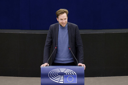 Plenartagung im EU-Parlament in Straßburg